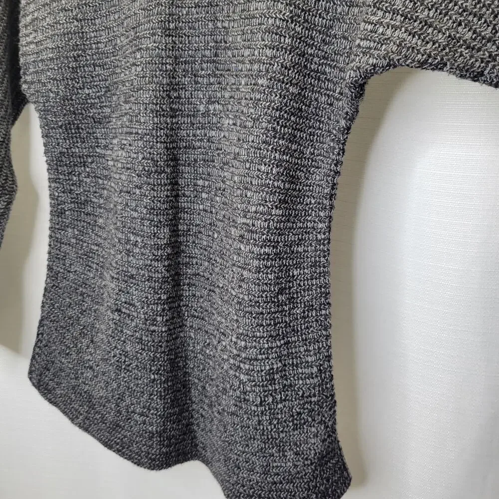 a.n.a. Gray Dolman Long Sleeve Sweater, XS